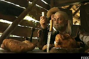 The knight has returned home