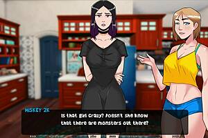 Amateur teen begs for cum shower with big tits and ass