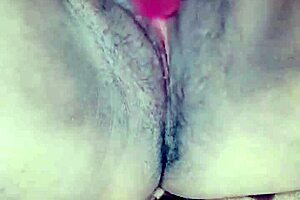 She experiences intense anal pleasure leading to orgasm.