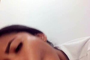 Deep messy blowjob by blow job girlfriend