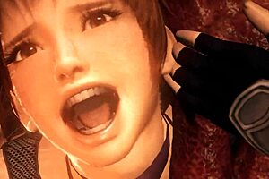 kunoichi battles monsters in hardcore version med94