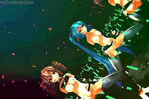 Naked girls dancing in Mexico... what a hentai twist