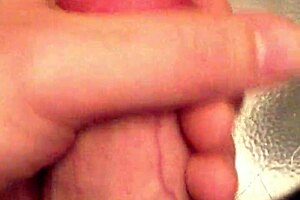 this cumshot lands perfectly on her face