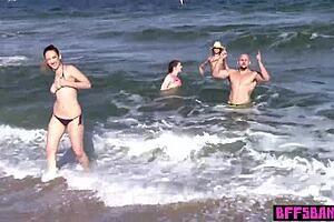 These naughty bisexual teen 18+ best friends love riding big cocks. They have small tits and tattoos.