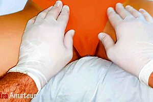 Horny housewife asks her neighbor to finger her wet pussy until she squirts in pov