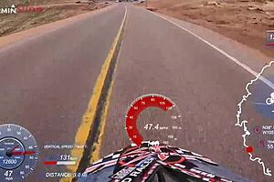 Blonde Rides Big Black Cock Hard!