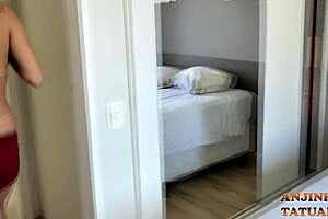 caught preparing for a sexy bath, smoking and teasing my natural tits