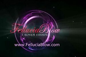 Blonde and brunette perfect blowjob leading to intense cumshot