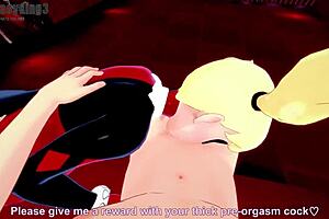 Harley Quinn Cosplay Fun In POV Adventure