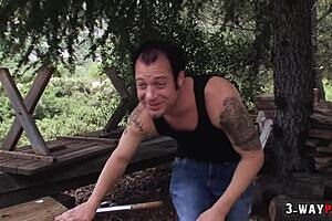 cheyenne jewel banged by fresh cock in 3-way