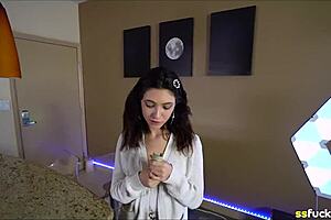 horny stepdaughter getting her face fucked hard 😈