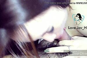 I can't believe my friend Hang Linh gives amazing blowjobs