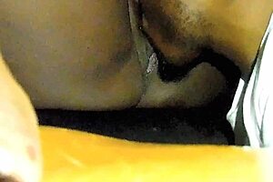 Stepsister gives sensual massage to colombian latina