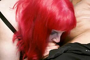 Creampie Gangbang with Uncut Redhead German