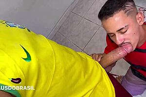 Negao Turns Keven Dotadao Inside Out with Kadu Castro Rio in Intense Interracial Gay Blowjob