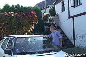 Big boobs blonde gets fucked by husband