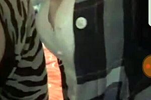 She teases on periscope in the usa.