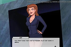 Rough anal slave in DC Comics gets assfucked hard.