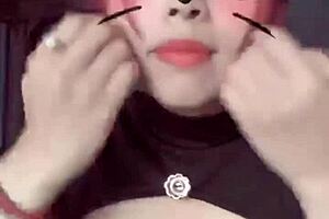 i squeeze and pinch those big teen tits so tight