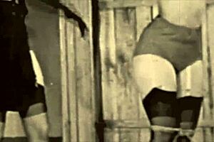Secret Vintage Lesbian Bondage Life