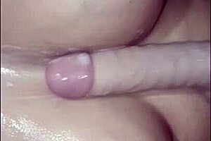 Bathroom pounding of big tits Brazilian amateur
