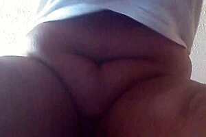 Fat BBW amateur bent over in doggystyle position