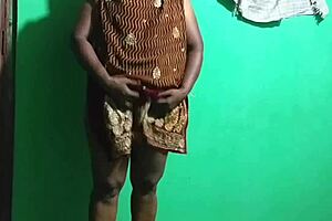 Oh man, this Indian horny milf is using that umbrella in the wildest way, you won't believe it!