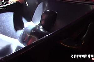 I get tied up in cute bondage by the incubus