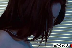 depraved british prison guard candi blows and fucks the inmate in uniform