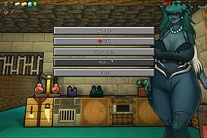 Эй Creeper Girl, справишься с горячим минетом в пародии Hornycraft? Ждёт огромный фейссит!