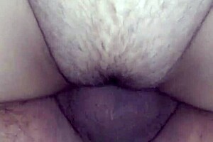 Intriguing Close-Up View of Bent Over Doggystyle Action