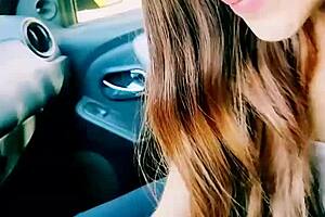 compañera me pide que la lleve pero a cambio tiene que chuparme la pija