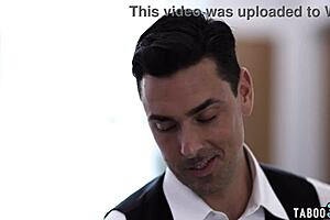 Redhead Stepdaughter Arietta Adams Sucks Stepdaddy's Cock