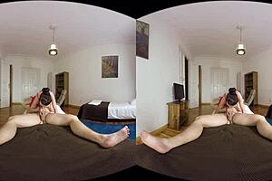 Virtual reality sensual oral and pussy licking