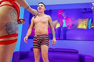 Wow blowjob party with my girlfriend and her slutty sisters