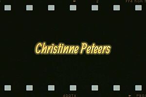 Christinne rides that dildo until cum covers her big ass!