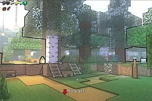 Hey Creeper Girl, can you handle another hot blowjob in Hornycraft parody? I’ve got a huge facial cumshot waiting for you!