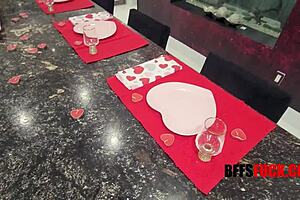 Intense Group Valentine Orgy with Four Participants