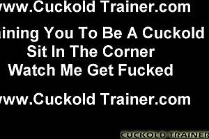 I saved his cum so you can swallow it, you filthy cuck