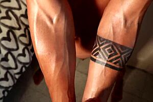 four gay men having a wild bareback orgy with cum everywhere