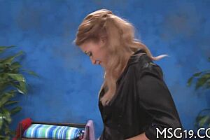 Big Cock Lances Moist Bald Pussy!