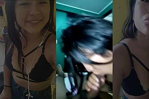 i came home from work so horny for anal with my peruvian teen