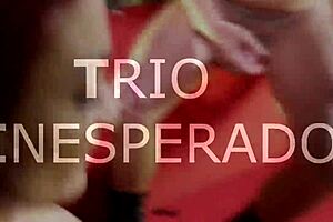 Wow, public trio in Barcelona salon!