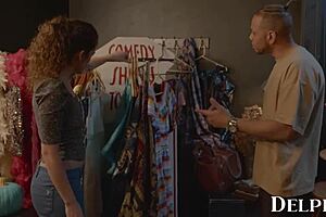 Victoria Voxxx Swallows Co-Worker's Dick in Hot Piano Sex