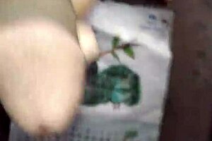 Young guy masturbating in gay blowjob