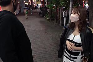 Kurumi Momose's huge H-cup tits get horny in AV negotiation.