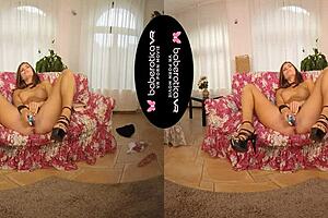 jenifer jane chats about her solo dildo vr fun