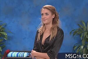 Big Cock Lances Moist Bald Pussy!