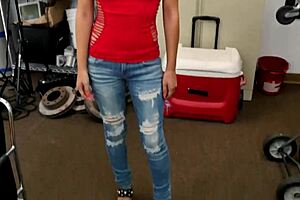 blondie with tattoos sucking and fucking big black cocks in her tiny teen pussy 😍💦