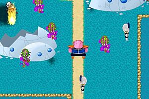 Bulma takes monster cock in her ass for creampie in anime hentai